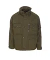 Barbour Westdale Jacket Featuring Adjustable Cuffs In Green