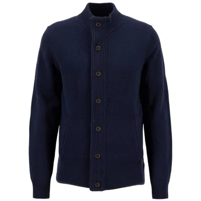Barbour Jackets Man  - Essential Patch Zip Through - Blue