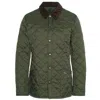 Barbour Jackets Man  - Heritage Liddesdale Quilt - Olive In Green