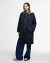 Barbour Jema Womens Showerproof Jacket In Black