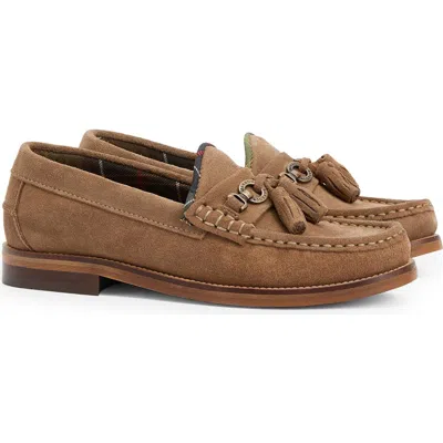 Barbour Jen Tassel Loafer In Brown