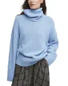 Barbour Josephine Knitted Jumper In Blue Sky