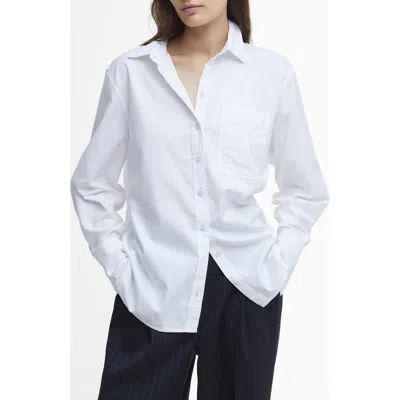 Barbour Josephine Shirt In White