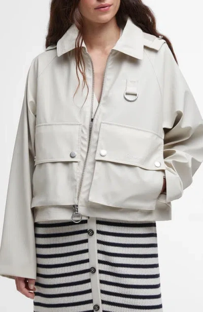 BARBOUR BARBOUR JUNE SHOWERPROOF JACKET WITH REMOVABLE HOOD