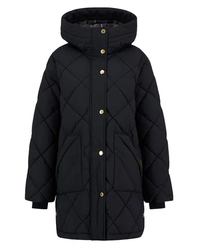 Barbour Kailyn Womens Puffer Jacket In Black
