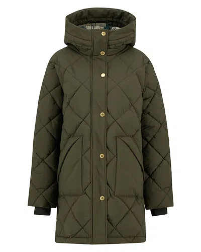 Barbour Kailyn Womens Puffer Jacket In Green
