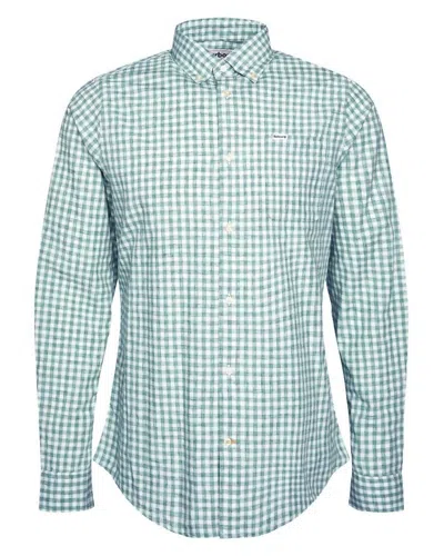 Barbour Kanehill Tailored Shirt In Green