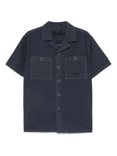 Barbour Kenneth Shirt In Blue