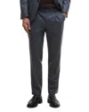 Barbour Kennsington Slim Fit Check Trousers In Blue