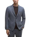 Barbour Kensington Glen Check Wool Blend Flannel Suit Jacket In Gray