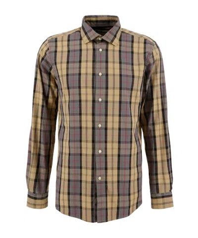 Barbour Kenton Tailored Long-sleeved Shirt In Multi
