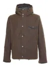 Barbour Kevlar Wax Jacket In Brown