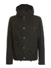 Barbour Kevlar Wax Jacket In Green