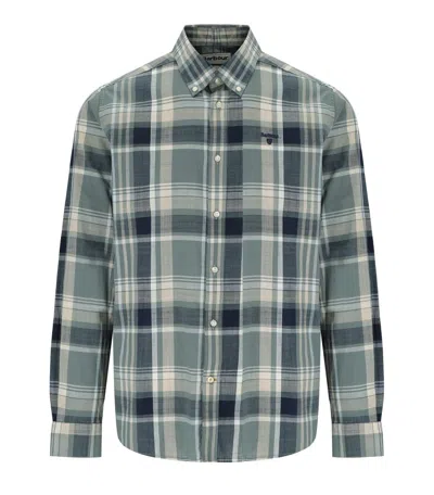 BARBOUR BARBOUR KIDD VINTAGE TEAL SHIRT