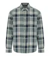 Barbour Kidd Vintage Teal Shirt In Multi