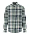 Barbour Kidd Vintage Teal Shirt In Green