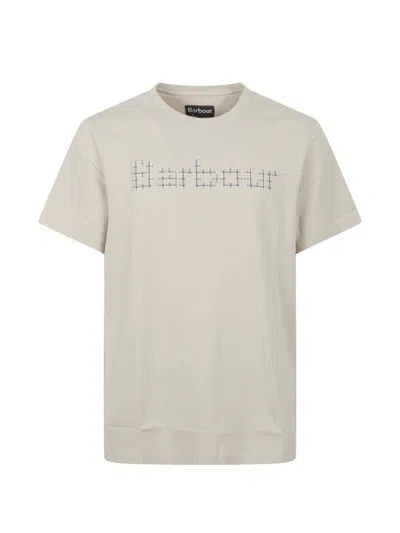 Barbour Kilnwick Logo-print T-shirt In Brown