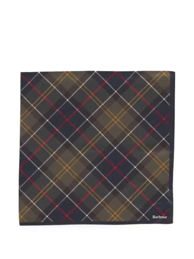 Barbour Kinsale Tartan-print Scarf In Multi