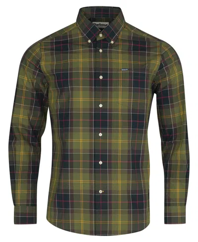 Barbour Kippford Tailored Shirt Classic Tartan In Multicolour