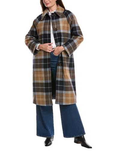 BARBOUR BARBOUR KIRA WOOL-BLEND CAR COAT