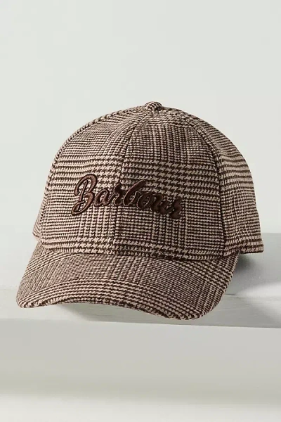 Barbour Kirklees Wool Blend Baseball Cap In Multi