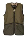 Barbour Klara Quilted Vest Jackets Green In Brown
