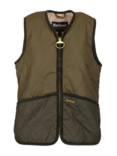 Barbour Klara Quilted Vest Jackets Green In Brown