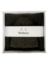 BARBOUR BARBOUR KNITTED SCARF & BEANIE SET