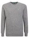 Barbour Basic Knit Pullover In Gray
