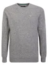 Barbour Basic Knit Pullover In Gray