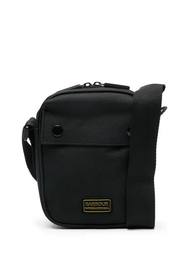 Barbour Knockhill Crossbody Bag In Black