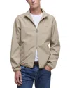 Barbour Korbel Regular Fit Waterproof Jacket In Washed Stone