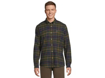 Barbour Kyeloch Tailored Tartan Shirt In Green