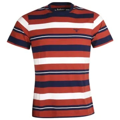 Barbour Kylemore Tee Wine In Red