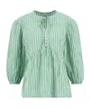 Barbour Lace-up Cardigan In Multi