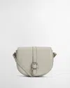 Barbour Laire Leather Saddle Bag