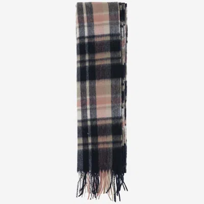 BARBOUR LAMBSWOOL AND CASHMERE SCARF