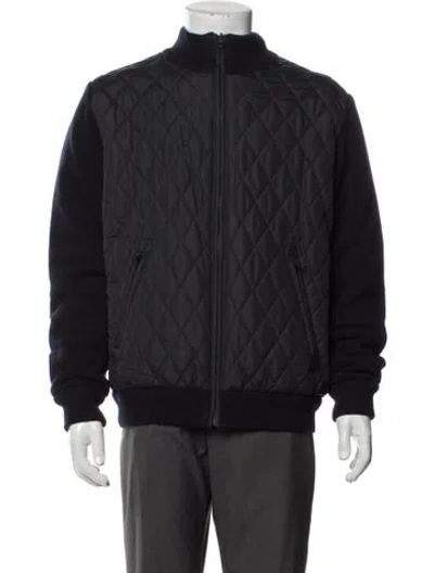 Pre-owned Barbour Lambswool Jacket In Black
