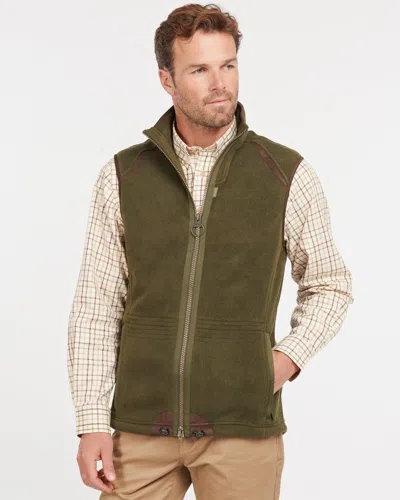 Barbour Langdale Mens Gilet In Green