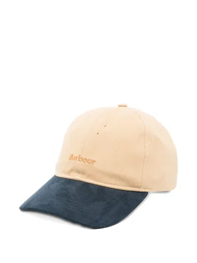 Barbour Langdale Two-tone Baseball Cap In Brown