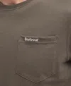 Barbour Langdon Pocket T-shirt In Gray