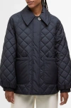 Barbour Laoise Diamond Quilted Jacket In Blue