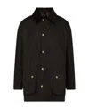 Barbour Jacket With Front Pockets And Long Sleeves