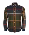 Barbour Dunoon Tailored Shirt In Green