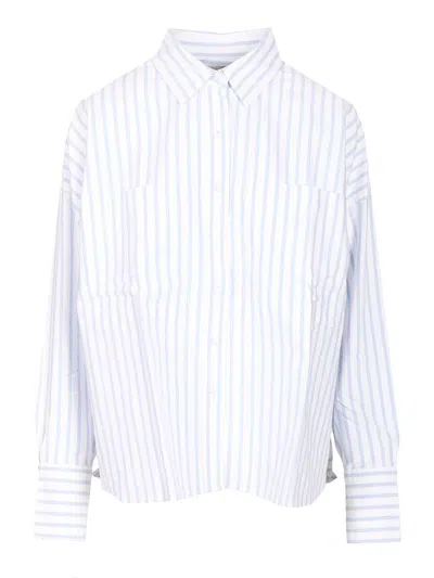 Barbour Lavensdale Shirts Light Blue
