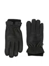 Barbour Highfield Leather Gloves Accessories In Brown