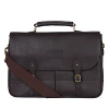 BARBOUR LEATHER BRIEFCASE