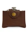 Barbour Leather Hip Flask