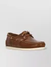 Barbour Leather Loafers Contrast Stitching