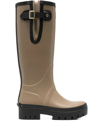 Barbour Leighton Tall Welly In Neutral